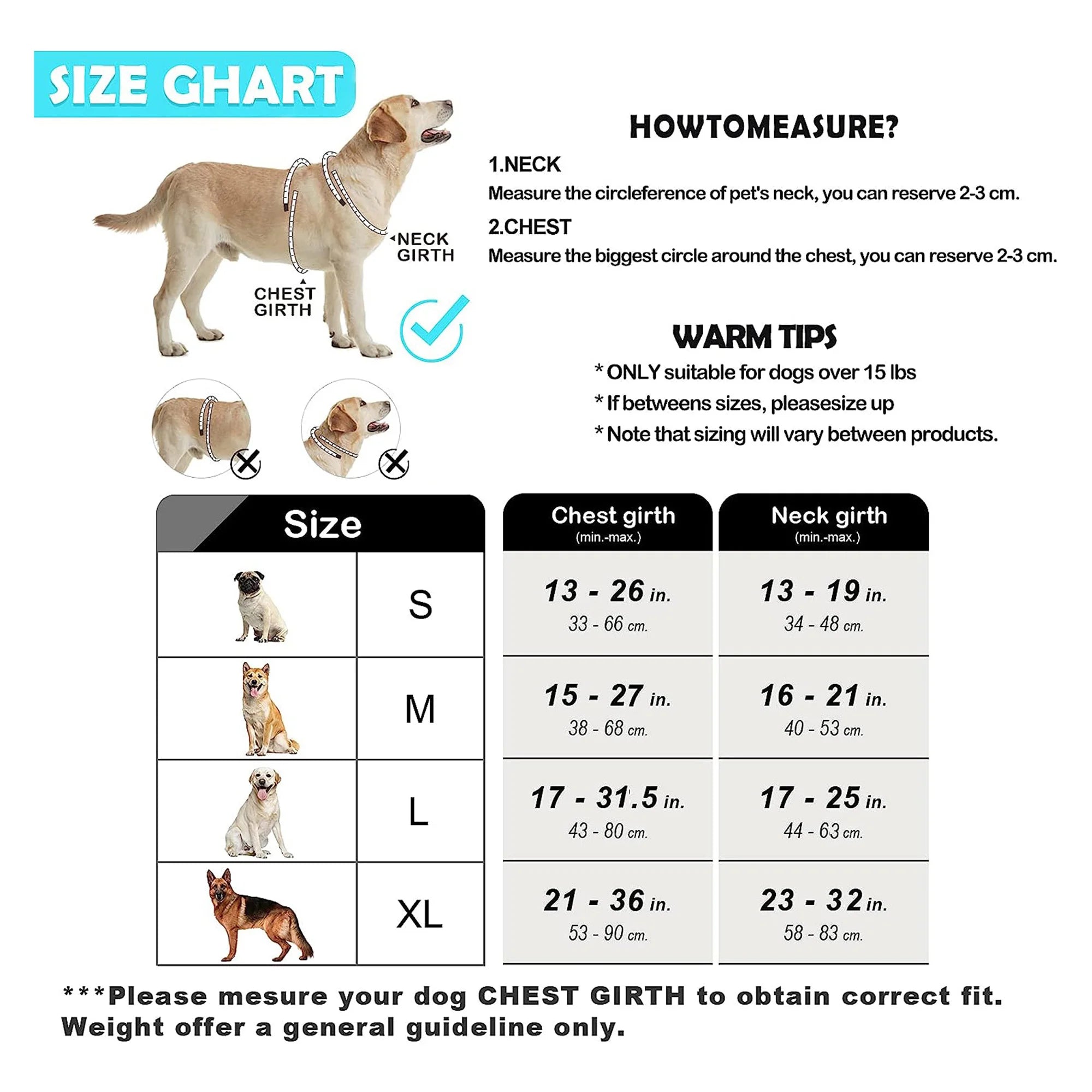 No-Pull Dog Harness — Adjustable Soft Padded Vest with Easy Control Handle!