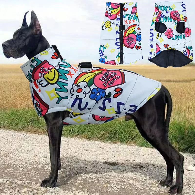 Waterproof Dog Jacket for Autumn/Winter