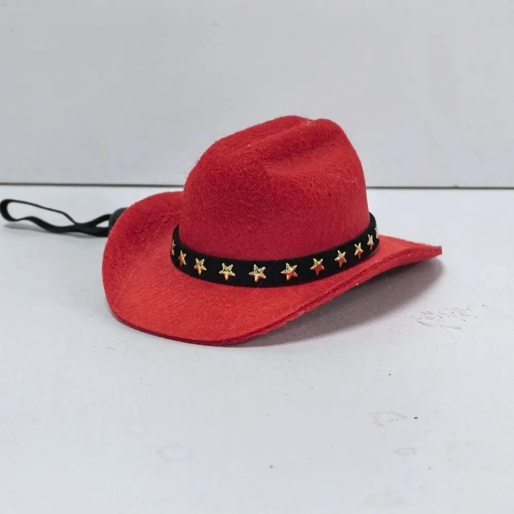 Pet Cowboy Hat - Adjustable, Small Dog & Cat