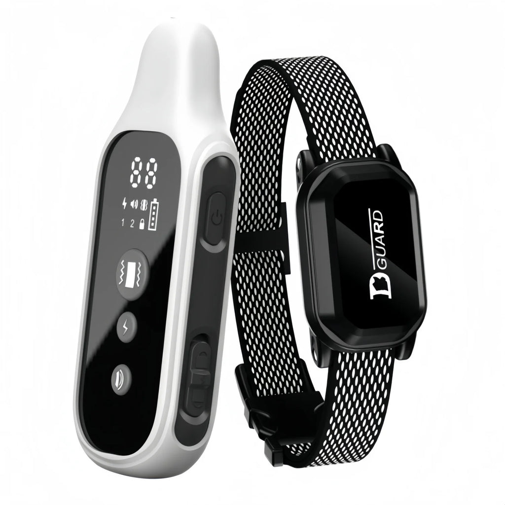 800m Rechargeable Dog Training Collar — Shock, Vibration & Sound with LCD Remote!