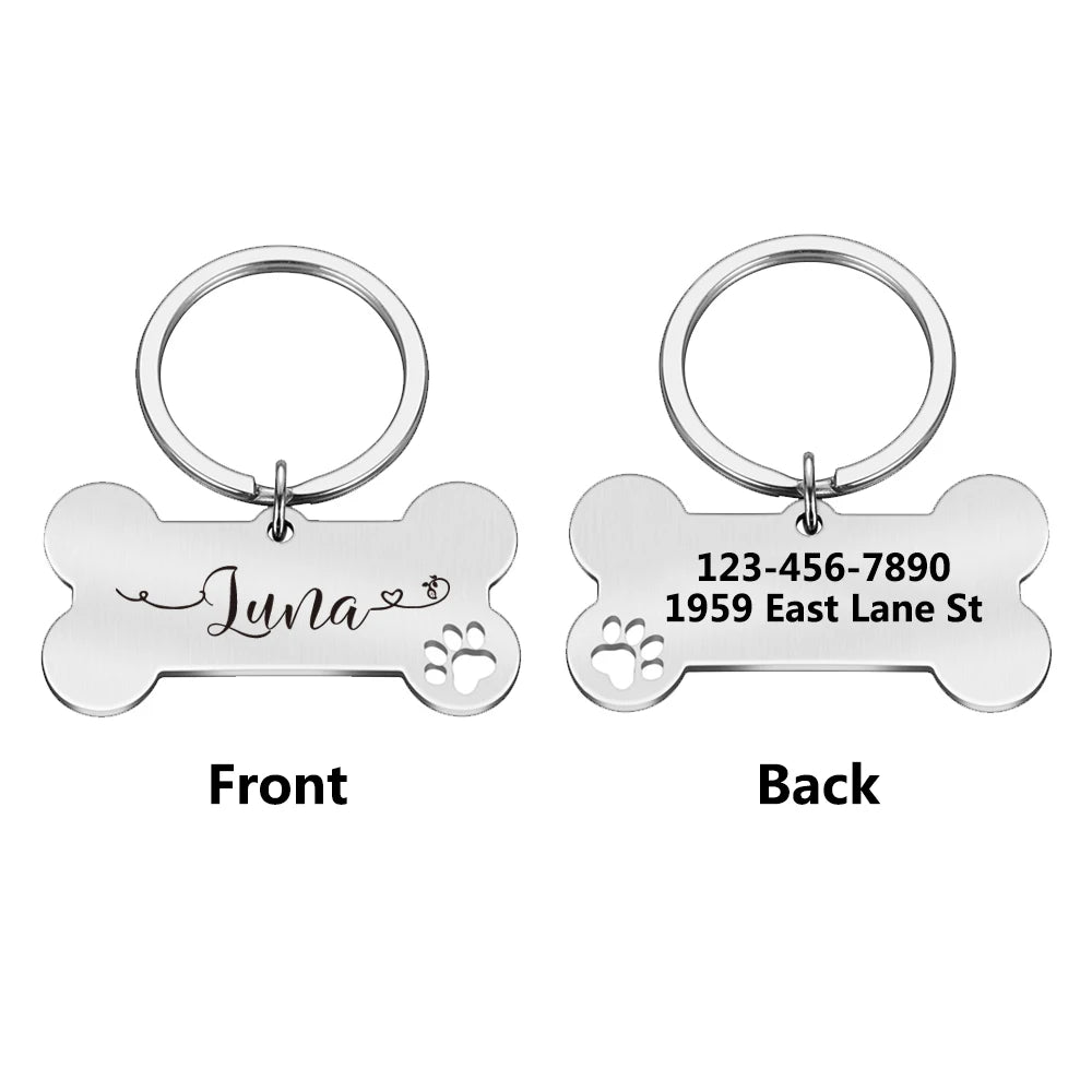 Personalized Dog Tag with Name