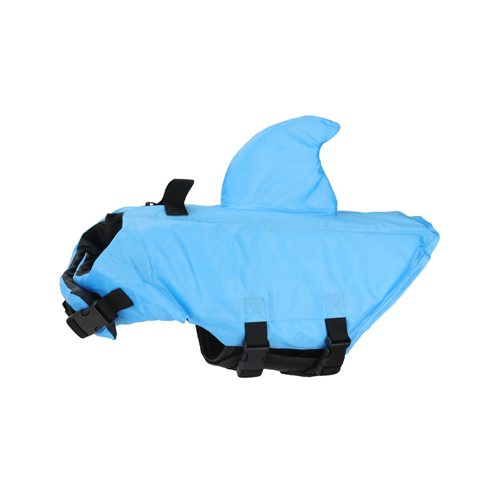 Shark-Themed Dog Life Vest (XS-XXL)