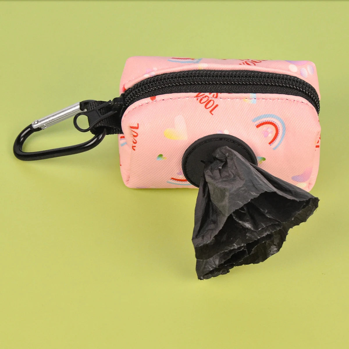 Designer Dog Poo Bag Holder For Dog Leash Attachment (Without Poo Bag And Leash)