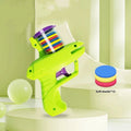 Funny Cat Toys: Turnip Gun with 15 Foam Frisbees