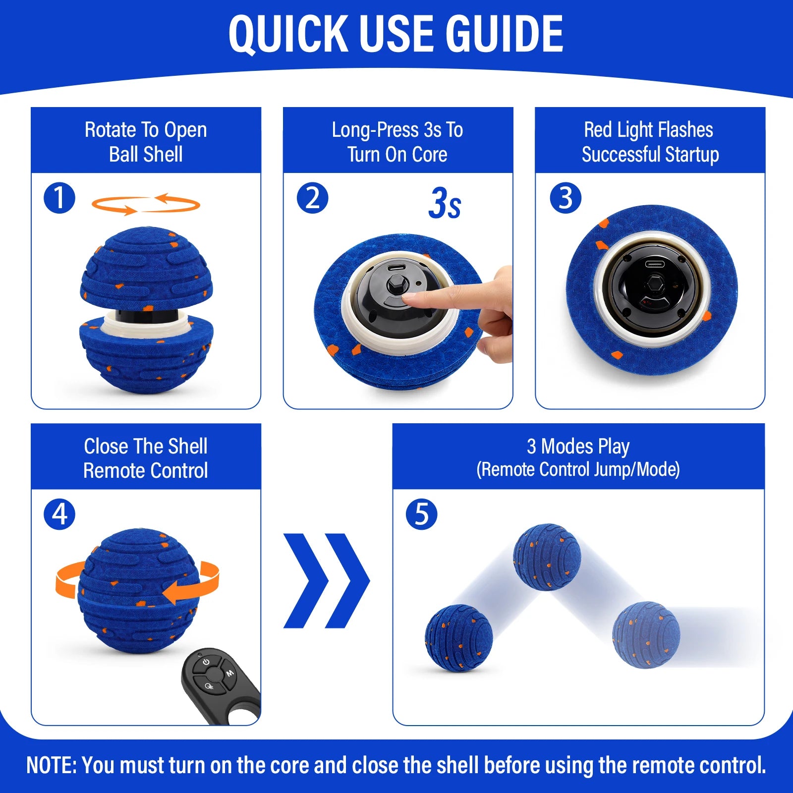 Smart Interactive Dog Ball
