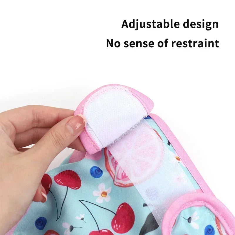 Washable Cartoon Dog Diapers