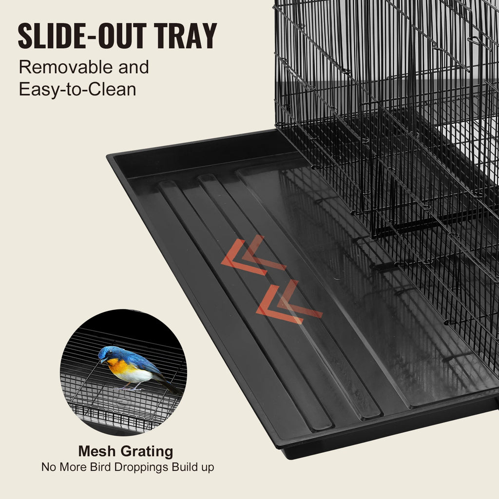 SucceBuy 30in Bird Cage with Divider