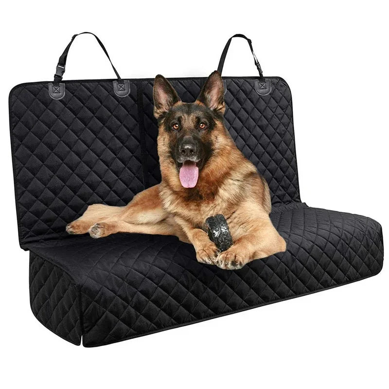 Waterproof Car Dog Seat Cover — Back Seat Protector Mat with Non-Slip Bottom!