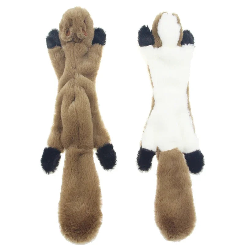 45cm Squeaky Animal Plush Dog Chew Toy