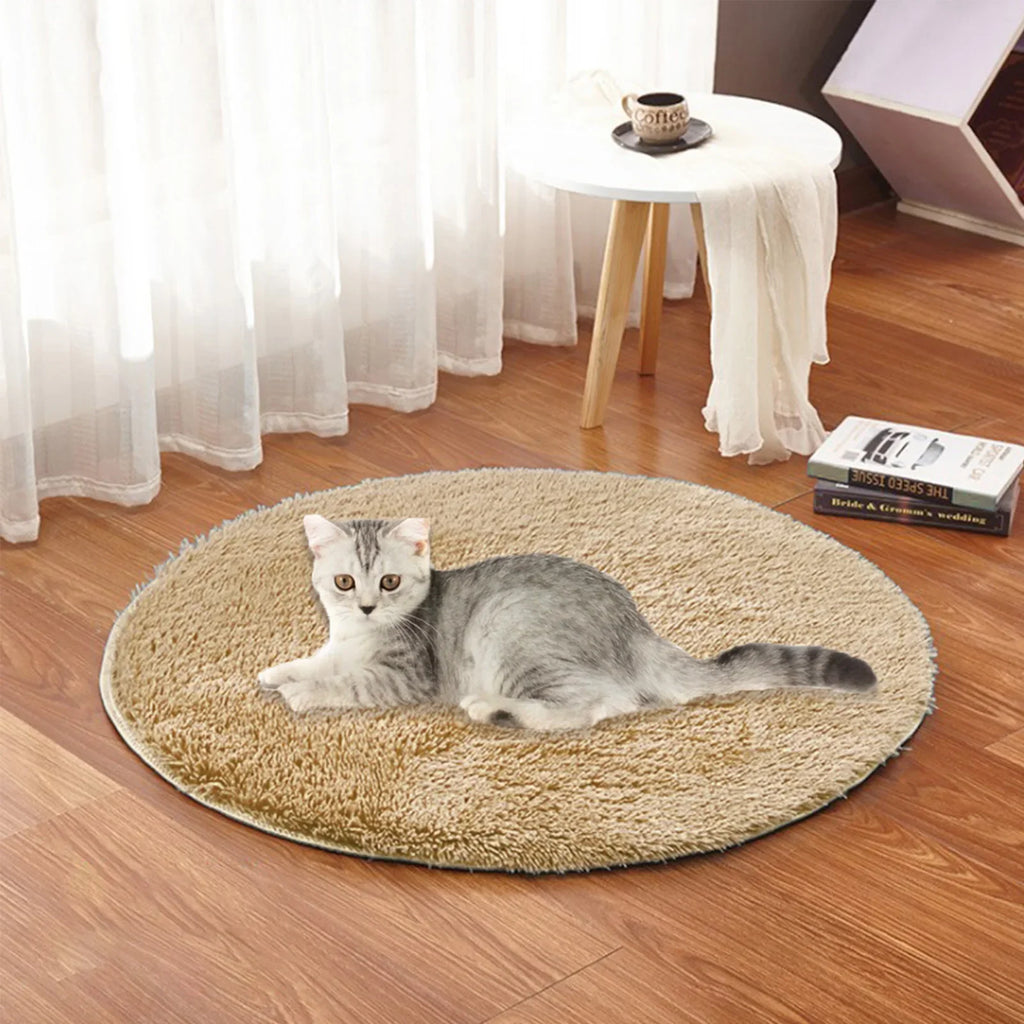 Pet Heating Pad – Constant Temp USB Plush Mat (28°C)
