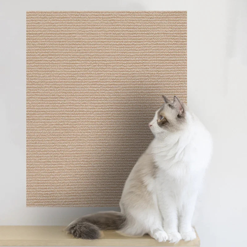 Self-Adhesive Cat Scratching Mat — Save Your Furniture & Satisfy Your Cat's Scratch Itch!