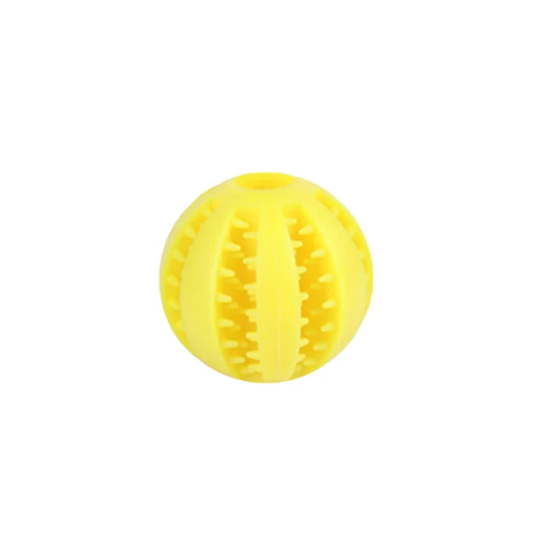 Indestructible Rubber Chew Ball for Dogs — Built for the Toughest Chewers!