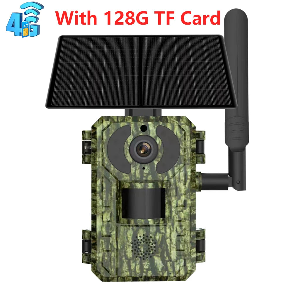 EU 4G Solar Trail Camera 2K