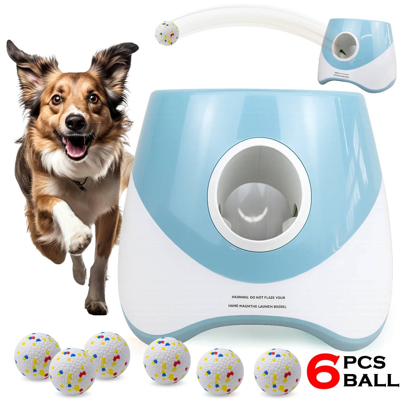 Dog Ball Launcher – Rechargeable Auto Fetch Toy