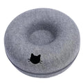 Interactive Round Cat Tunnel Nest
