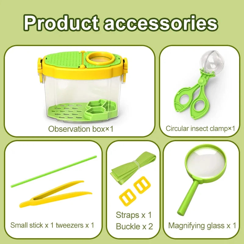 Insect Box Magnifier Kit