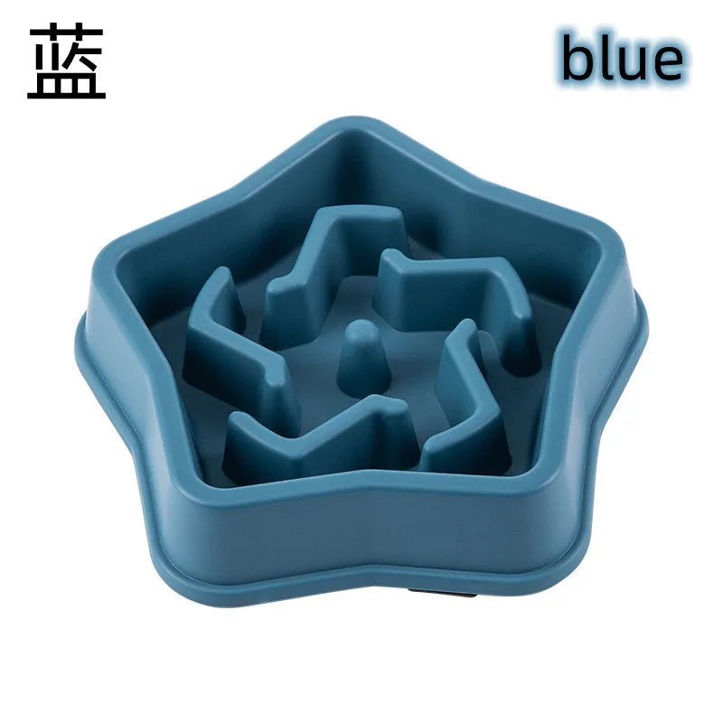 Anti-Choke Slow Feeder Bowl for Dogs & Cats — Non-Slip, Thickened & Available in Fun Colors!