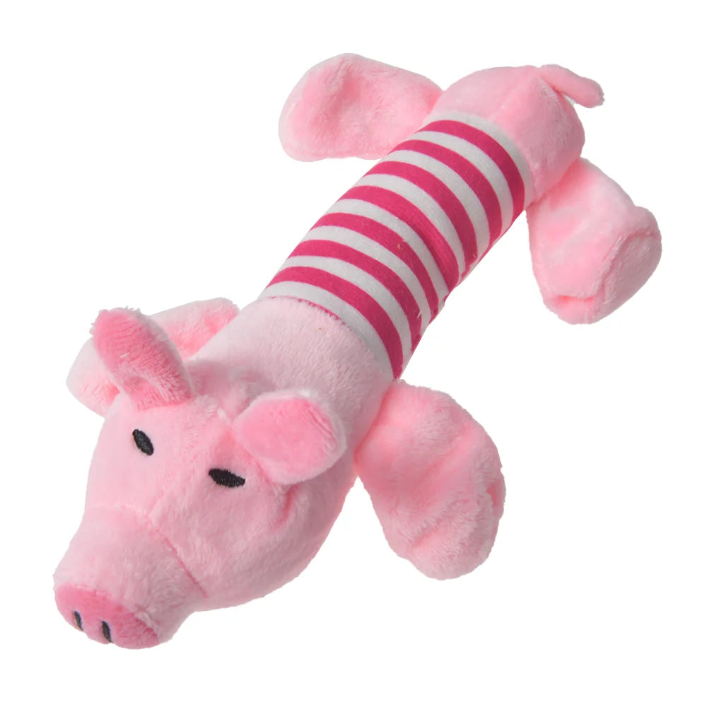 Plush Dinosaur Chew Toy for Small Dogs — Squeaky, Snuggly & Dino-mite Fun!