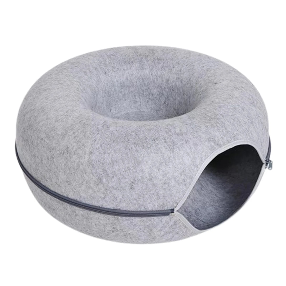Interactive Round Cat Tunnel Nest