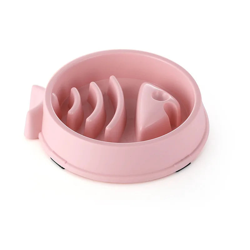 Anti-Choke Slow Feeder Bowl for Dogs & Cats — Non-Slip, Thickened & Available in Fun Colors!