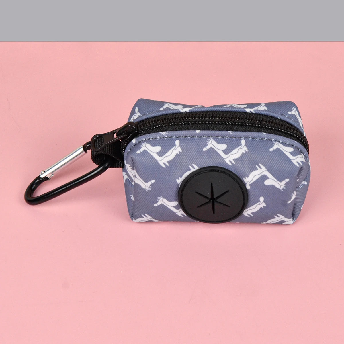Rainbow Print Dog Poop Bag Holder — Because Even Cleanups Can Be Colorful!
