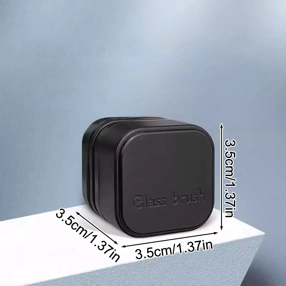Magnetic Aquarium Glass Cleaner — Mini Algae Scraper Brush for Spotless Fish Tanks!