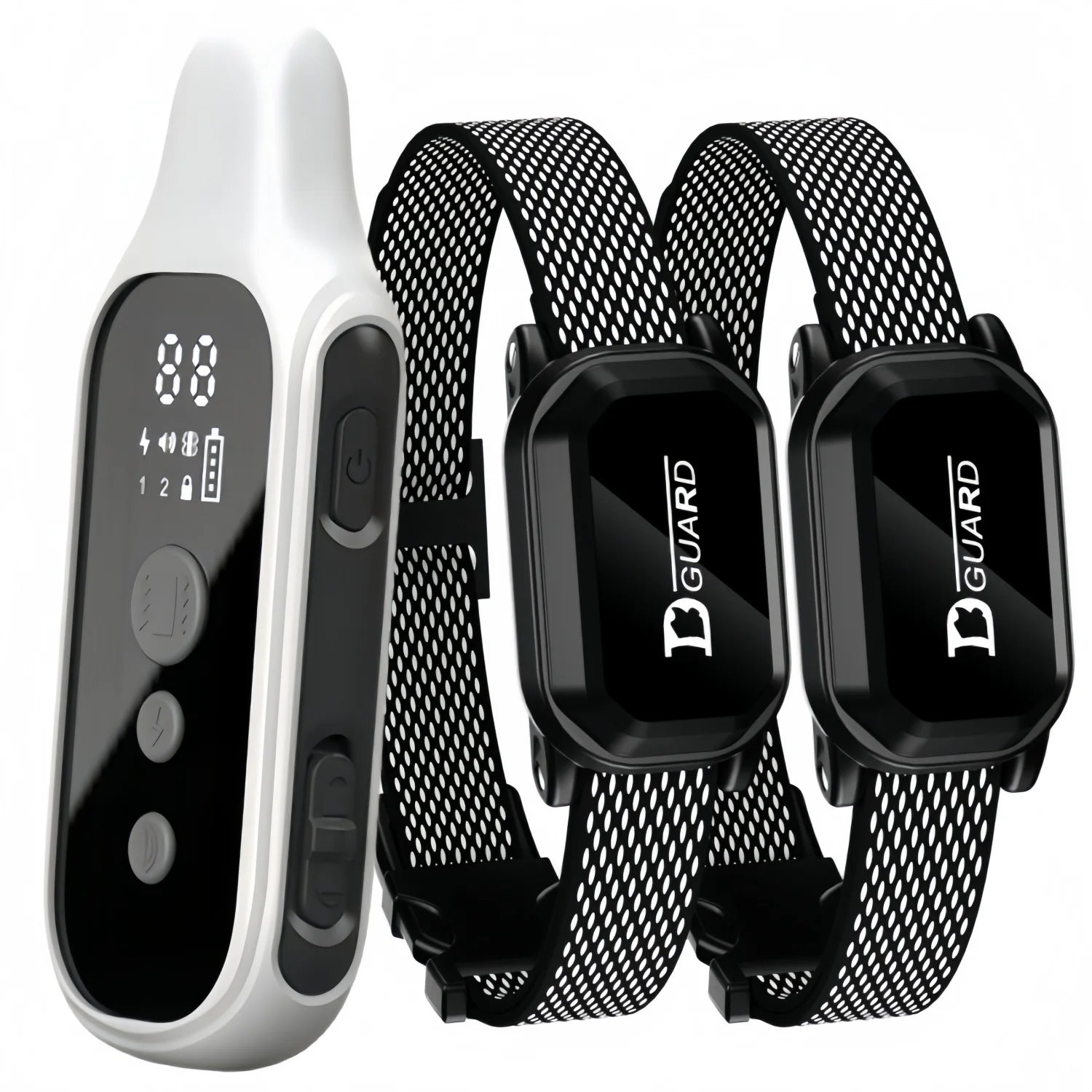 800m Rechargeable Dog Training Collar — Shock, Vibration & Sound with LCD Remote!
