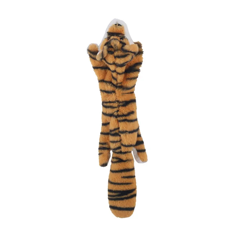 Plush Dinosaur Chew Toy for Small Dogs
