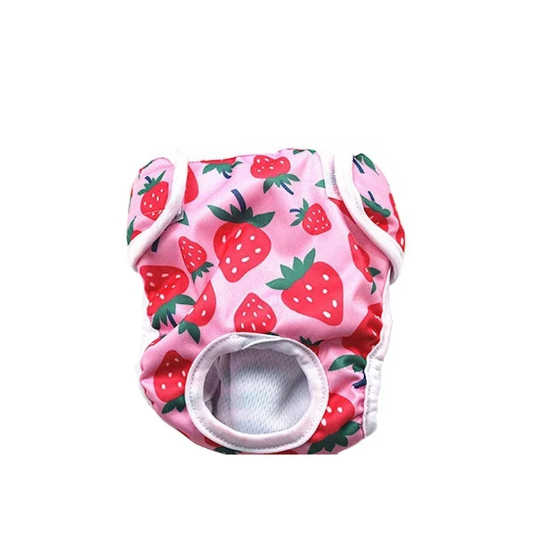 Washable Cartoon Dog Diapers