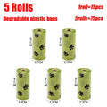 Portable Dog Poop Scooper with Built-In Bag Dispenser