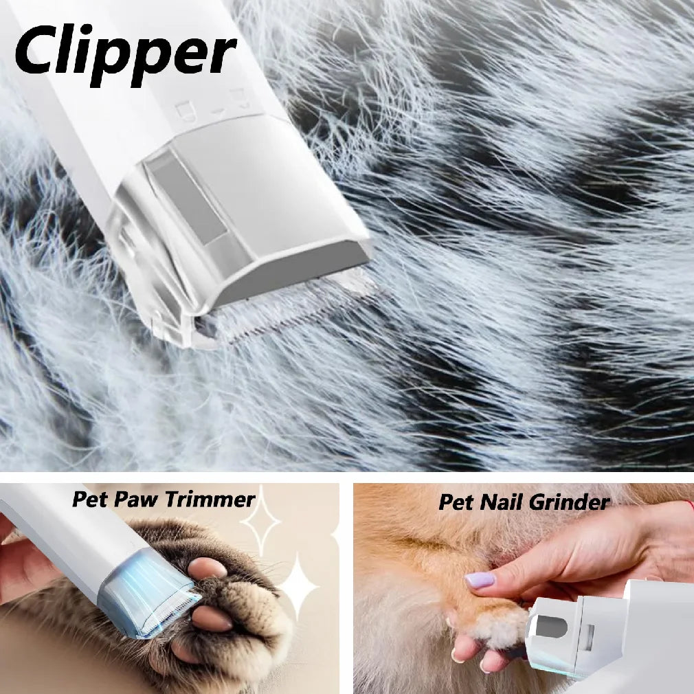 400W Pet Vacuum & Grooming Kit