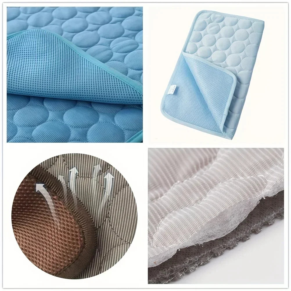 Ice Silk Cooling Mat for Pets