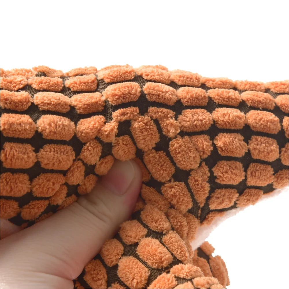 Plush Dinosaur Chew Toy for Small Dogs