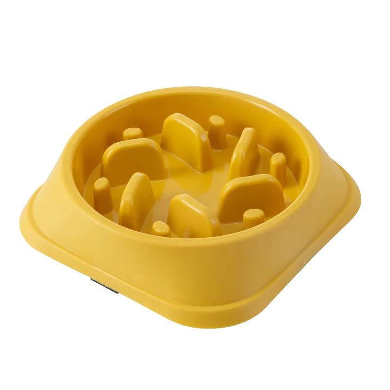 Anti-Choke Slow Feeder Bowl for Dogs & Cats — Non-Slip, Thickened & Available in Fun Colors!