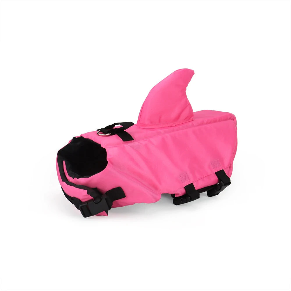 Shark-Themed Dog Life Vest (XS-XXL)