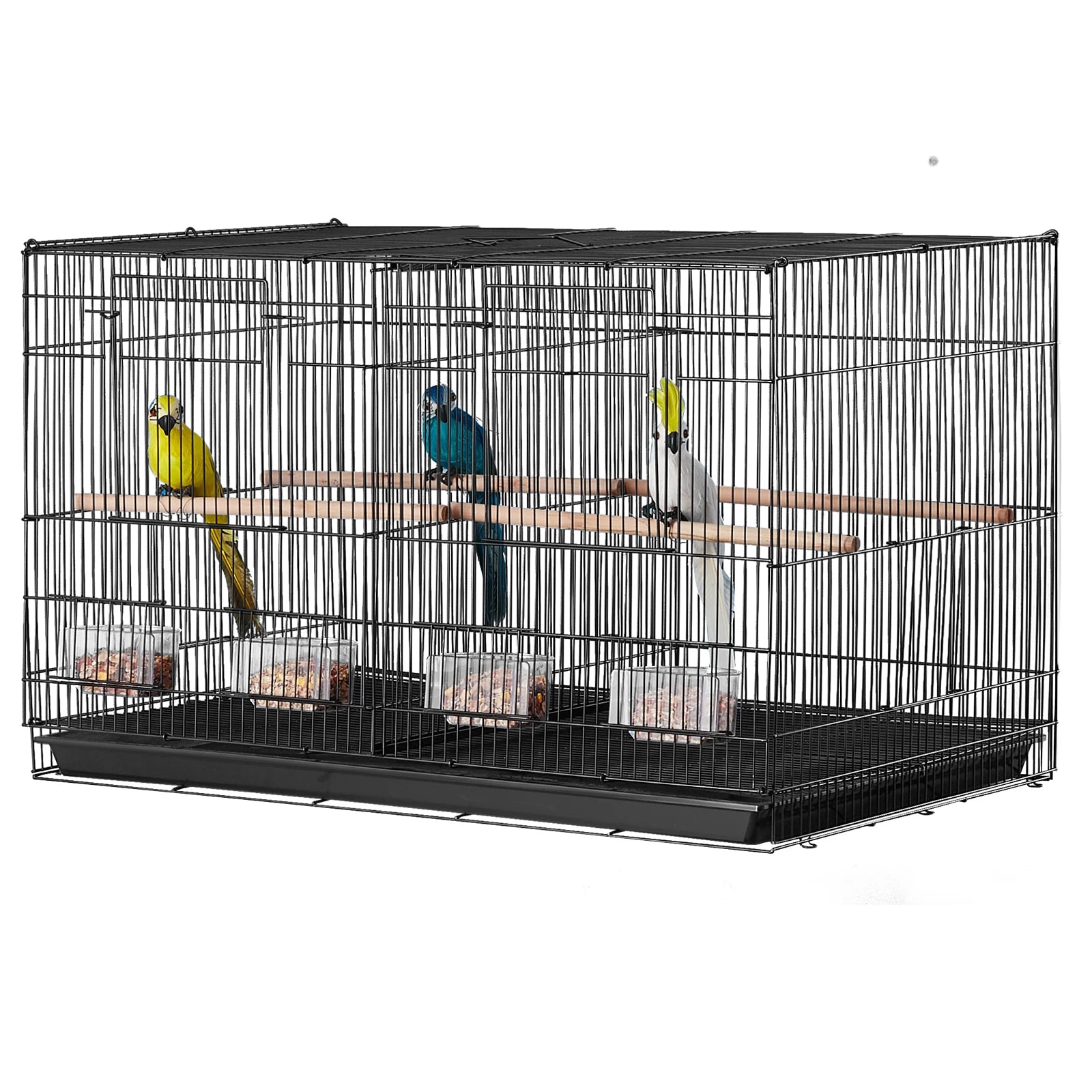 SucceBuy 30in Bird Cage with Divider