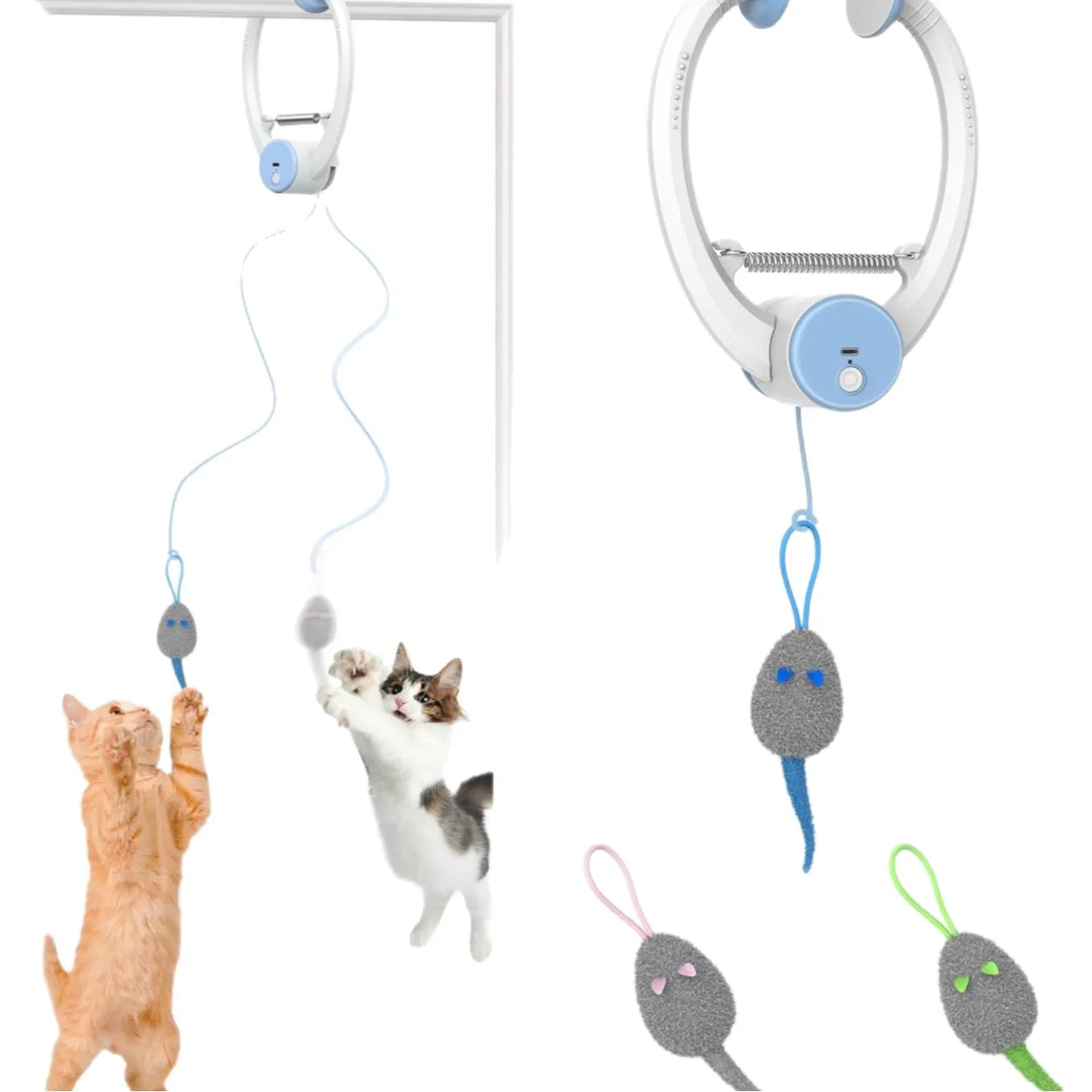 Electric Automatic Cat Wand Toy