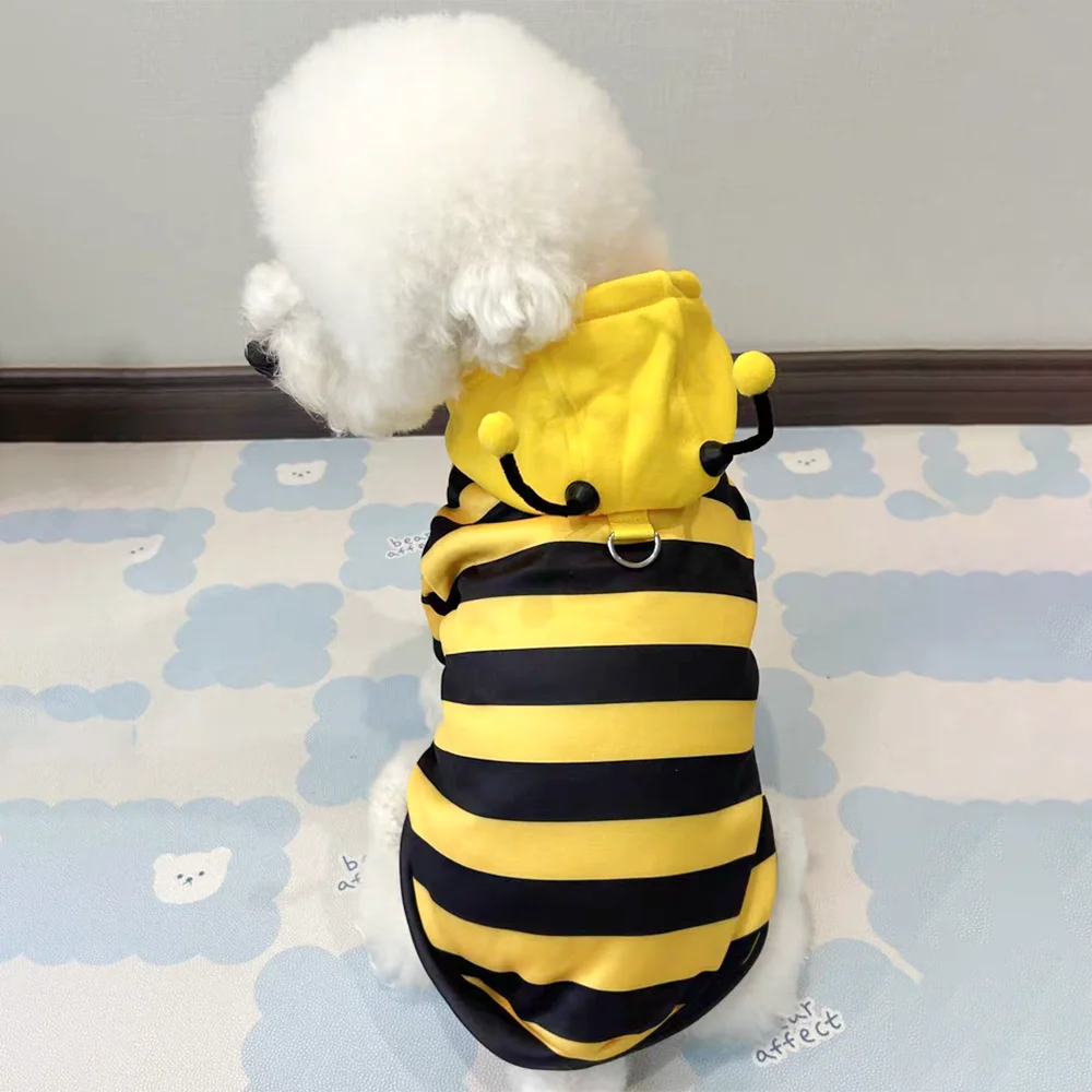 Bee Pet Puppy Coat Costume (Small/Med Dogs & Cats)