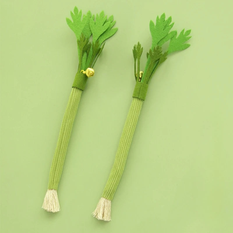 Catnip Molar Stick with Bell — Interactive Self-Play Chew Toy for Cats & Kittens!