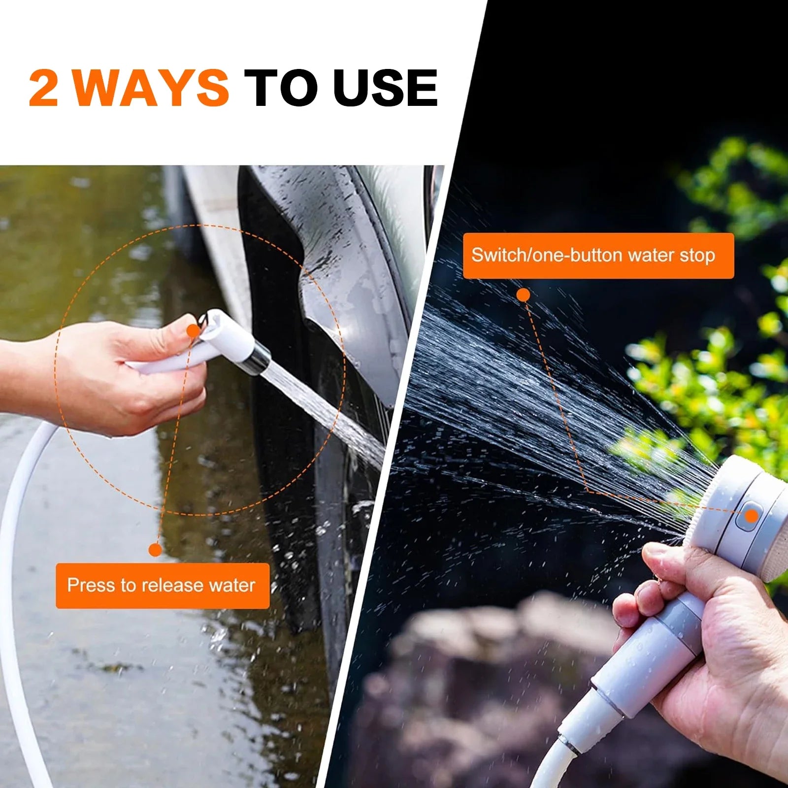 Portable Outdoor Shower (Rechargeable)
