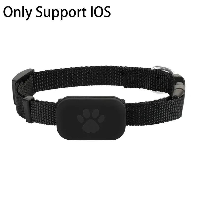 Waterproof Real-Time GPS Pet Tracker Collar — Anti-Lost Locator with Apple Find My Support!