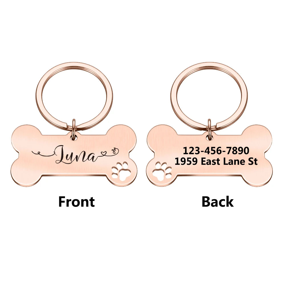 Personalized Dog Tag with Name