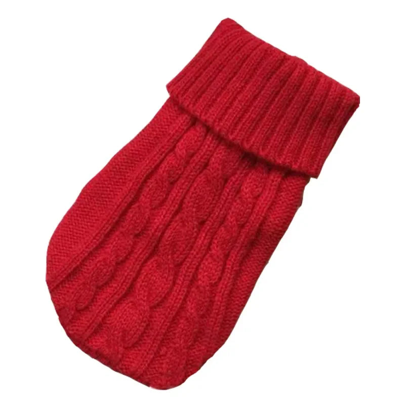 Dog Winter Knit Sweater (XS-XL)