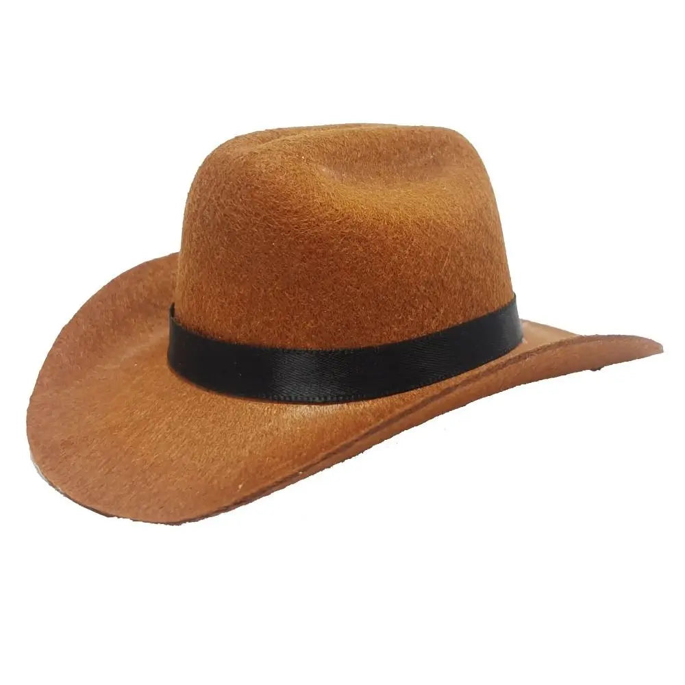 Adjustable Pet Cowboy Hat for Small Dogs & Cats