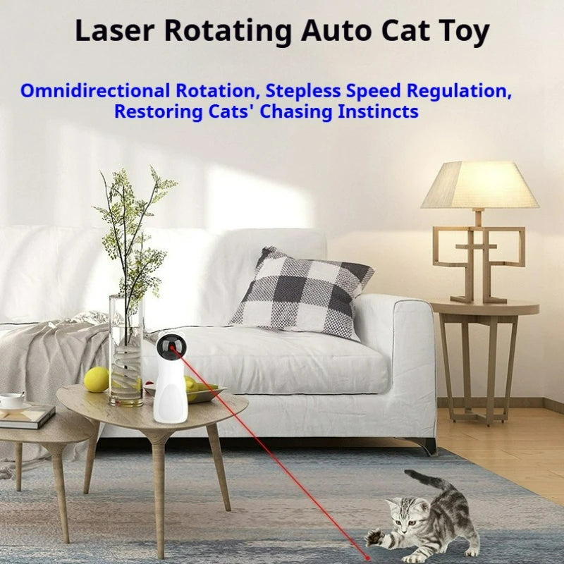 Intelligent Adjustable Infrared Bear Cat Toy