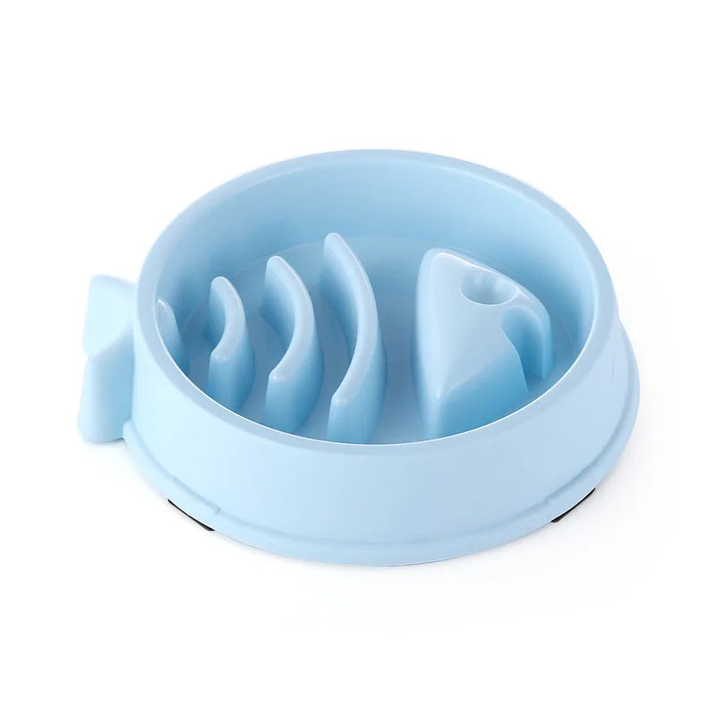 Anti-Choke Slow Feeder Bowl for Dogs & Cats — Non-Slip, Thickened & Available in Fun Colors!