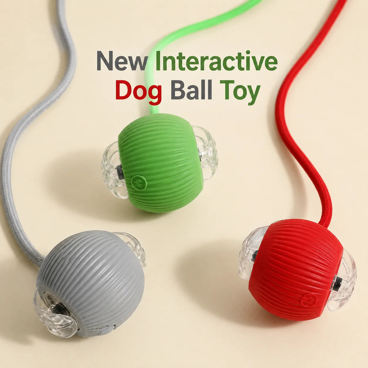 Automatic Rolling Interactive Dog Ball