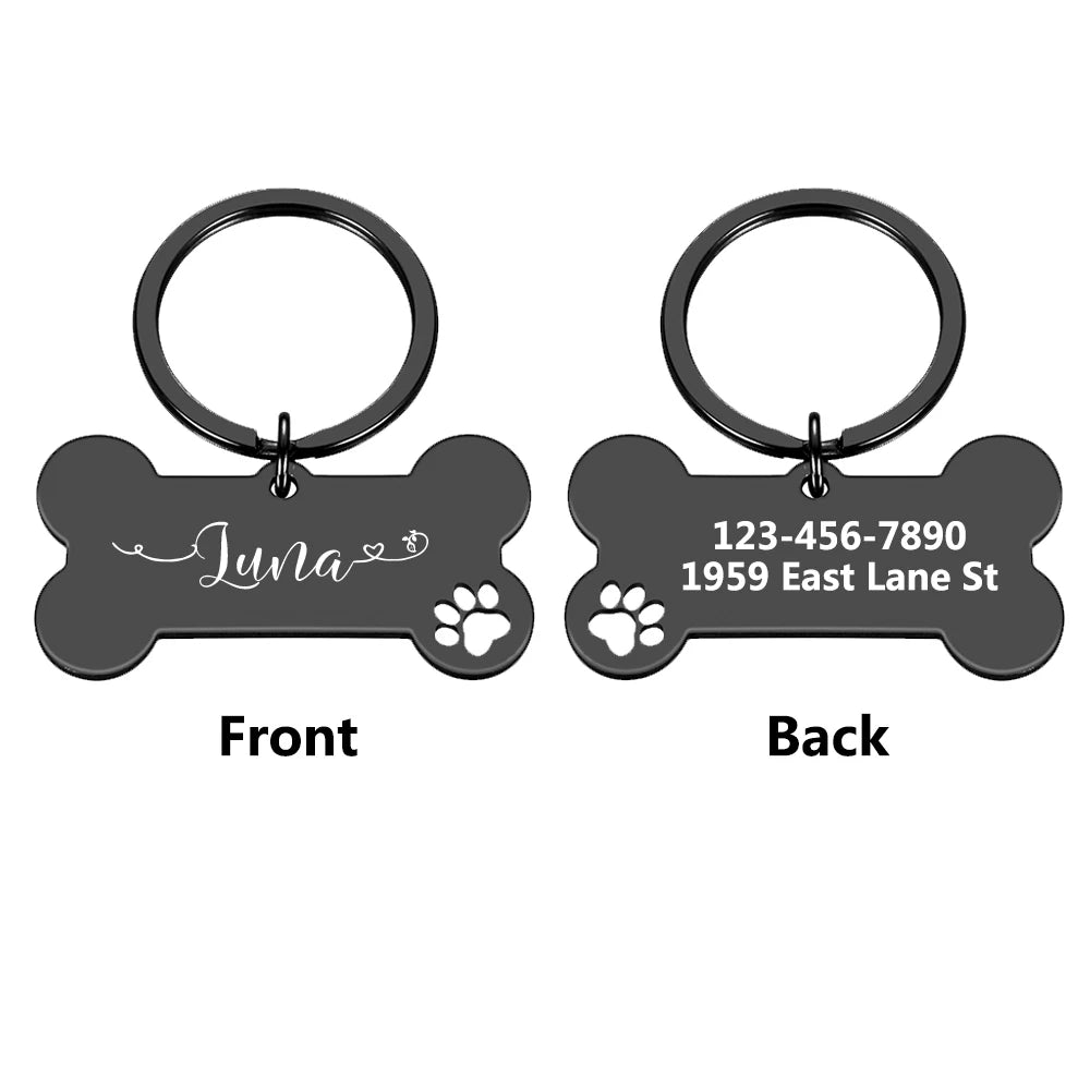 Personalized Dog Tag with Name